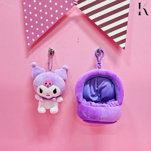 산리오 정품 과일하우스 가방고리 인형 키링 시나모롤 쿠로미 마이멜로디 포차코 폼폼푸린 헬로키티, 1개