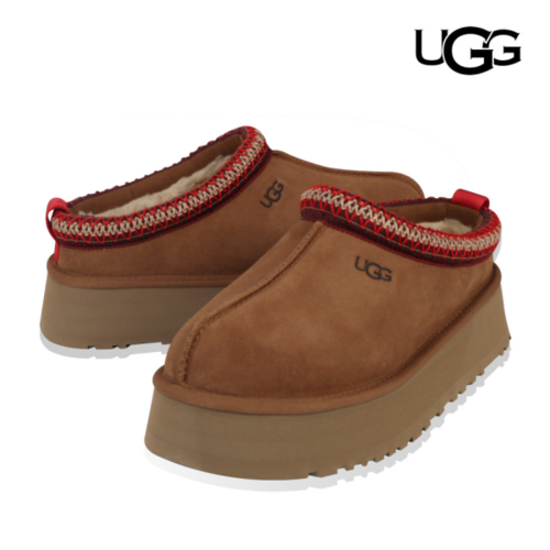 어그(UGG) 어 그 털슬리퍼 타즈 겨울 양털 실내화 체스트넛 1122553-CHE