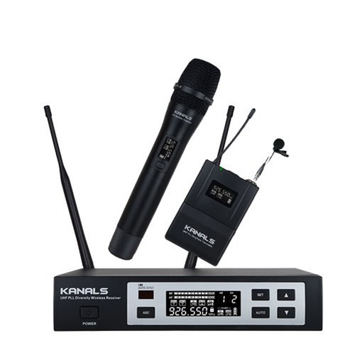 BK-901N 보컬용 900MHz 1채널 무선마이크 세트, 핀