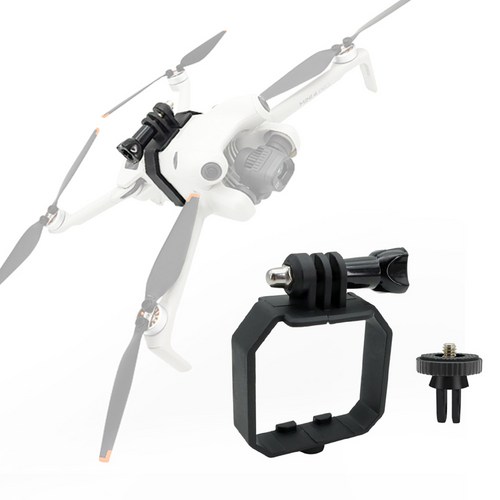 DJI 미니4 프로 미니3 프로 호환 추가장비 연결 브라켓 1/4 액션캠 고프로 드론 악세사리 MINI4 Pro, 1개