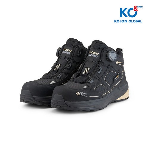 KOLON 코오롱글로벌 6인치 다이얼 메쉬 논****** 안전화 KG-622 네이비, 1개
