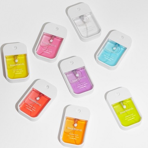 터치랜드 휴대용 손소독 항균99.9% 퍼퓸 핸드미스트 세니타이저 3종 택1, 라벤더, 1개, 38ml