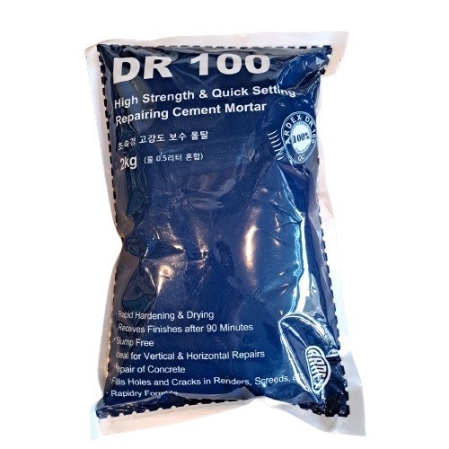아덱스(ARDEX) DR100 2kg 초속건 고강도 보수 몰탈, 1개