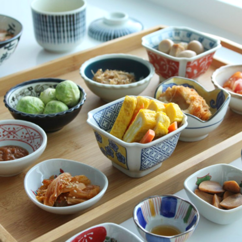 베스트바이서울 일본산 예쁜 종지 찬기 앞 접시 그릇 세트, C세트, 1개