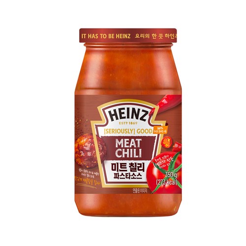 하인즈 미트 칠리 파스타 소스, 350g, 1개