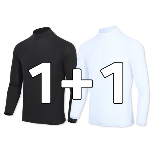 여름 골프이너웨어 긴팔 아이스티셔츠 1+1