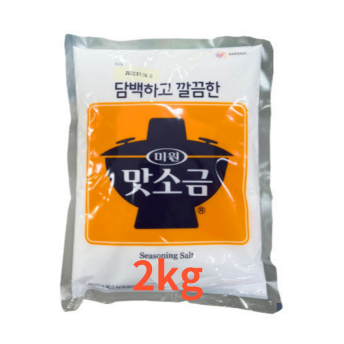 미원 맛소금, 2kg, 5개
