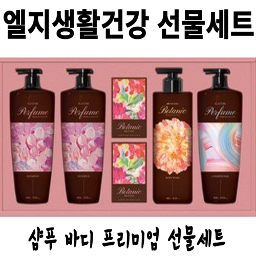 엘지생활건강 정성담은 샴푸 바디 프리미엄 선물세트 추석 명절 선물세트 생활용품 바디워시 린스 비누 엘지 lg 욕실용품 세제 한가위, 1개