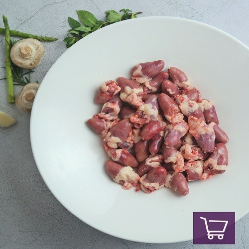 [치킨테이블] 생염통 뽁음 꼬치용 1kg-1개 냉동, 1개