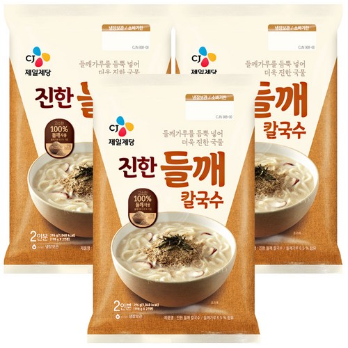 cj진한들깨칼국수