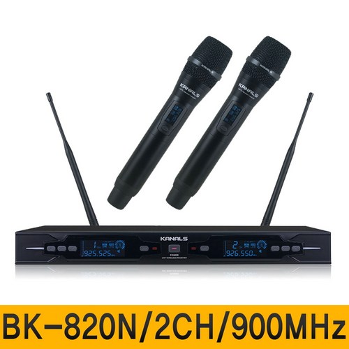카날스 BK820N 무선마이크 강의용마이크 회의용마이크, 선택2:본체+핸드+핸드마이크