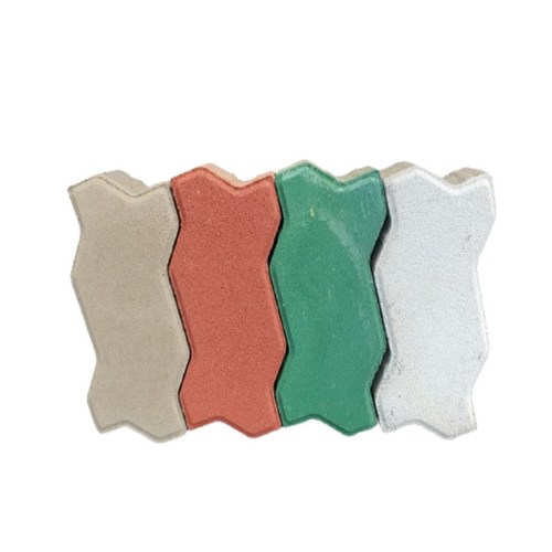 티파니 인터록킹 U형 보도블럭 벽돌 아파트 인테리어 보수, 레드, 10개