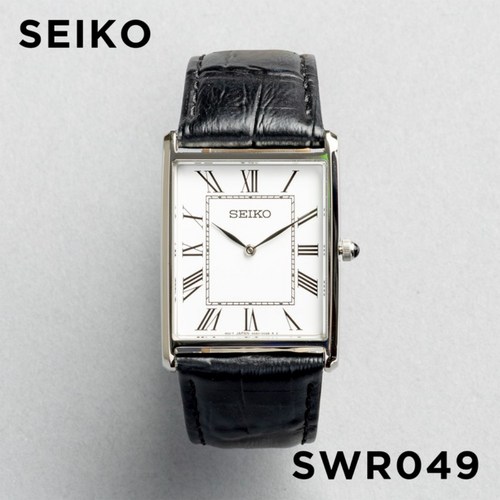 SEIKO 탱크 ESSENTIALS 세이코 에센셜스 SWR049 손목시계 일본 직구