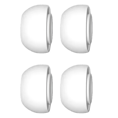 구스페리 에어팟 프로/프로2 실리콘 이어팁 4P, GASET-L, 화이트