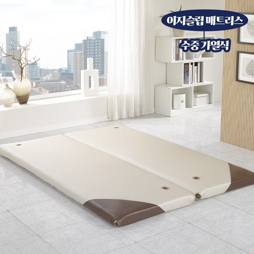 숙면 물침대 아쿠아 물 매트 여름 겨울 사계절 매트리스 온수매트 슈퍼 싱글 퀸 킹, 열판가열식, 퀸분리형(150x200 cm)