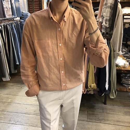 린넨파스텔커플룩