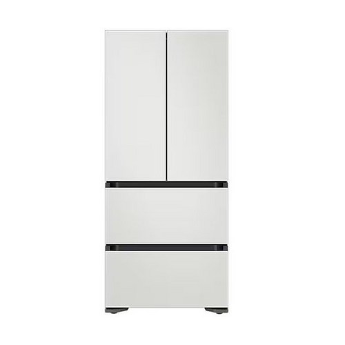 [색상선택형] 삼성전자 비스포크 490L 프리스탠딩 4도어 김치냉장고 김치플러스 방문설치, 매트멜로우화이트, RQ49C90X24W