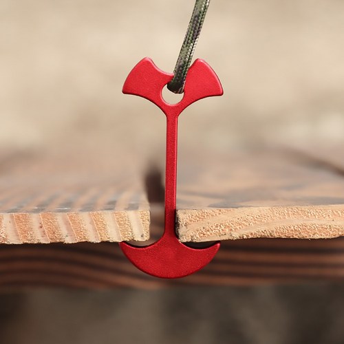 레나에너지 오징어 데크팩 타프 고정 앵카팩 기본형, 골드, 1개