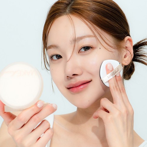 메이크힐 원피엘 쿠션 파운데이션 12g + 리필 12g 세트, 21-N 클라리티, 1세트