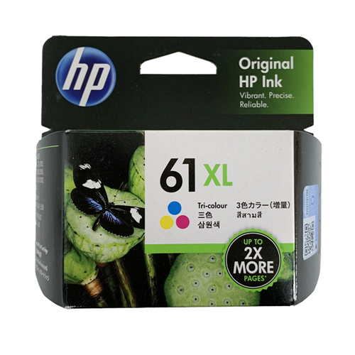 HP61 XL 정품잉크 NO.61 CH561WA CH562WA HP1000 HP1010 HP1050 HP1510 HP2050 HP2510 2540 3050 Envy4500, 4. HP61XL 칼라대용량 정품잉크, 1개