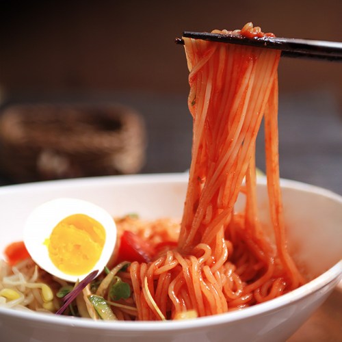비빔쫄면사리