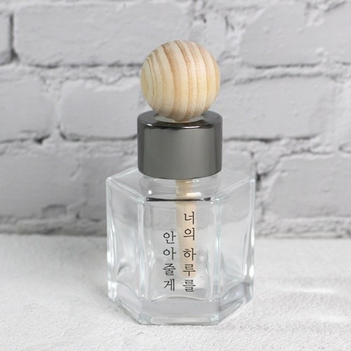디퓨저용기 - 육각 헥사곤 50ml ( 스틱포함 ) diy 디퓨져 만들기 재료 공병, 무광블랙, 블랙