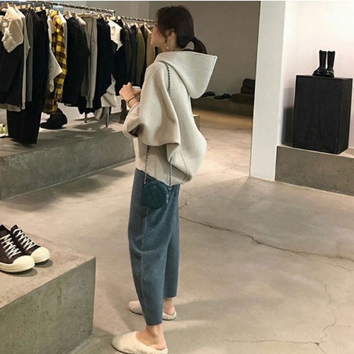 솜사탕 후드 팬츠 코디세트