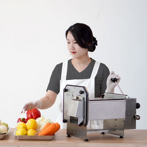 업소용 전동 깍두기 썰기 기계 네모썰기 사각썰기 자동 피클 절단 깍둑기계, 본품+10mm칼날