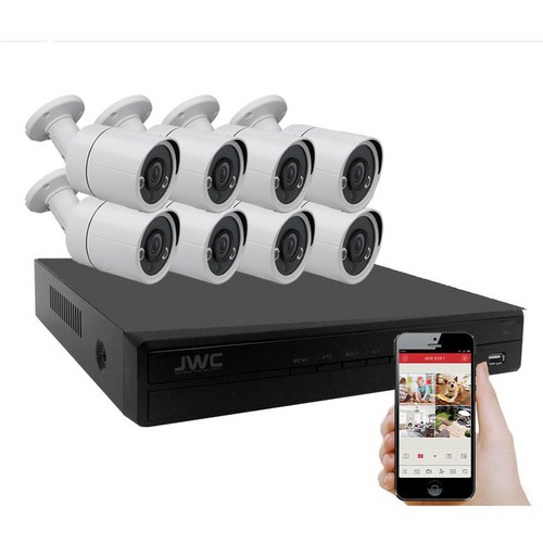 현우CCV 현우CCTV 500만화소 실외용 8대세트, JDL-8017, 1개