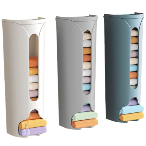 Leomia 1+1+1 ****** 양말 정리함 벽걸이 여성 남성 플라스틱, 1세트