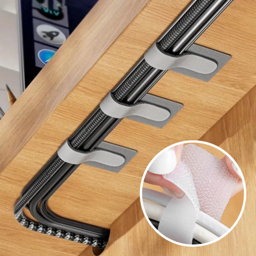 브나야 공중부양 선정리 전선정리 멀티탭정리함 케이블타이, 100개