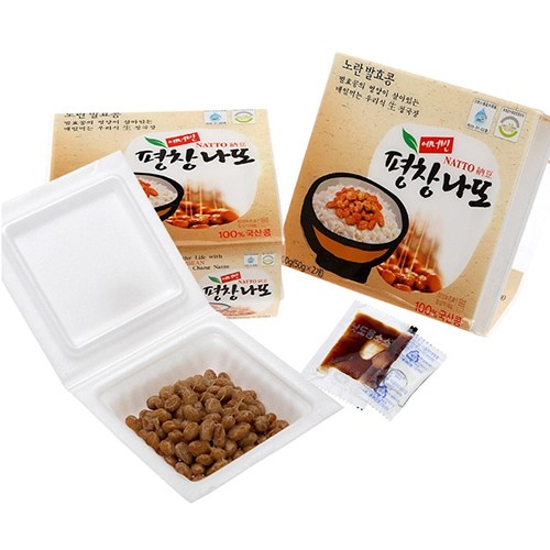 [평창나또] 국산콩노란콩 나또 50g, 20개