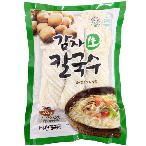 감자생칼국수