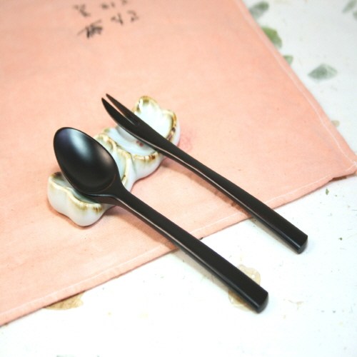 옻칠과일포크