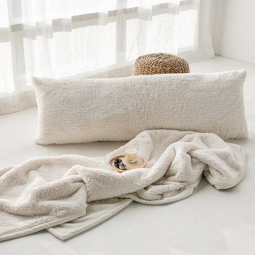 [마켓비] LOVER 쿠션 51x137, 화이트