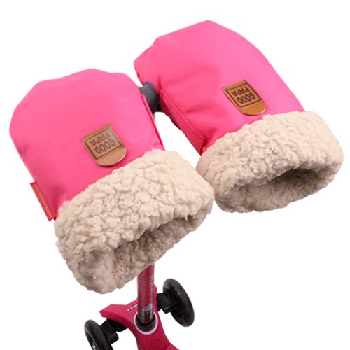 굿파파 킥보드 장갑 핸드워머, 핫핑크, 1개
