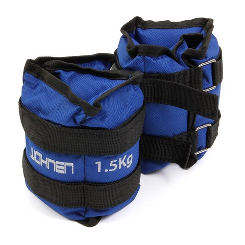 주식회사 위시 모래주머니 0.5~6kg 중량밴드 헬스용품, 모래주머니 3kg세트(1.5kg/2개)