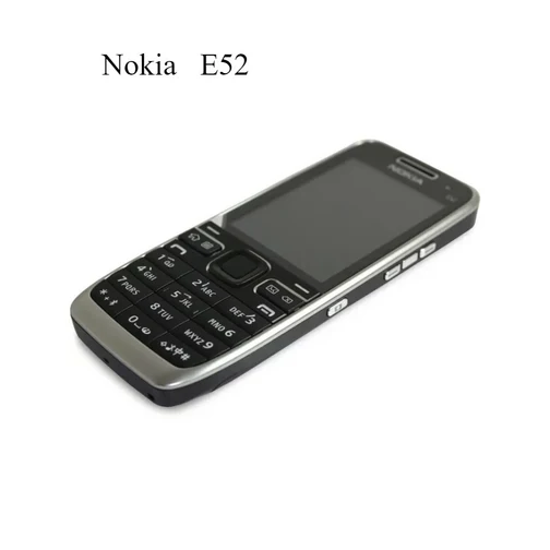 노키아 E52 3G 초슬림 직선형 키폰은 매우 강력한 대기 시간을 자랑합니다