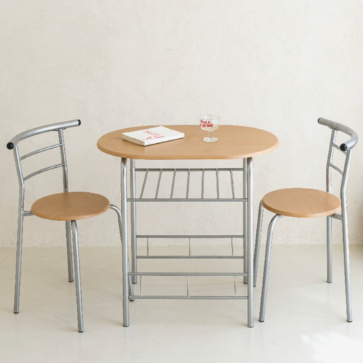 헤르니 2인 미니 식탁세트 800 테이블1의자2