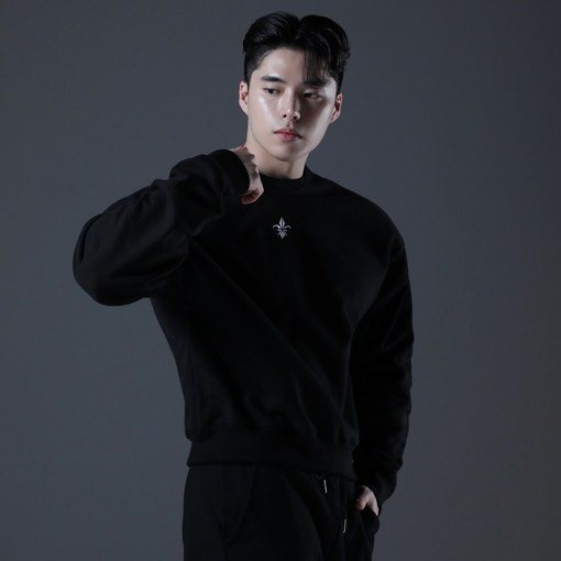 카미드 맨투맨 로고 화이트 기모맨투맨 헬스 빅사이즈 후드티