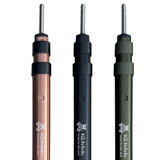 위드차차차 슬라이드 텐트 타프 폴대 티타늄 슬라이딩 높이조절 2p, 1세트