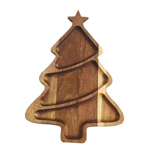 크리스마스 트리 모양 트레이 서빙 실용적이고 우아한 케이터링 음식 접시