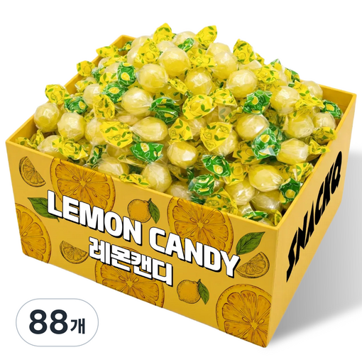 노브랜드 과자, 88개, 레몬캔디