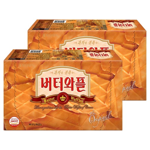크라운 버터와플