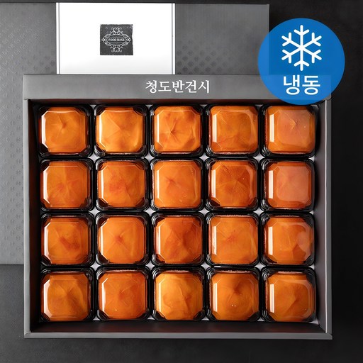 푸드베이스 청도반건시 세트 20입 1.6KG (특대과) (냉동)