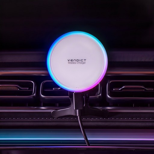 벤딕트 맥세이프 차량용 15W 고속 충전 거치대 루나서클 VDT-M2W