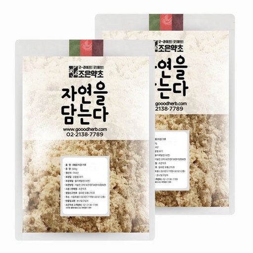 굿허브 프리미엄 볶은 미강가루