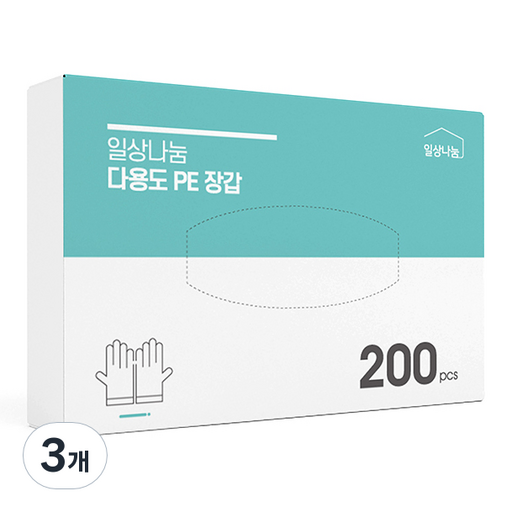 일상나눔 다용도 일회용 PE 위생장갑