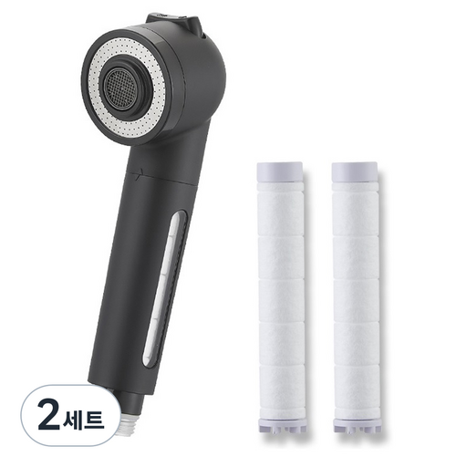 퓨어수 수압상승 히든 필터 주방헤드 + 리필필터 2p 세트