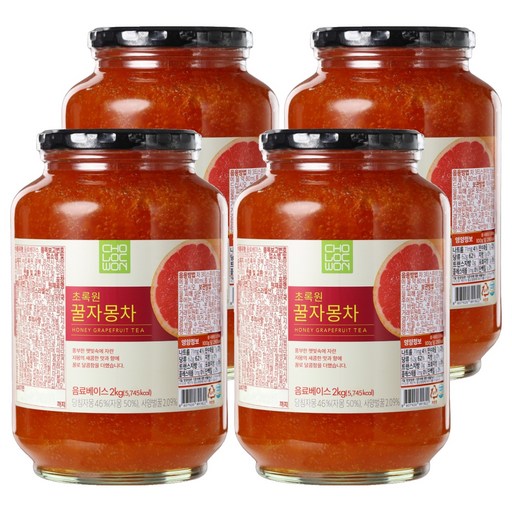 초록원 꿀자몽차